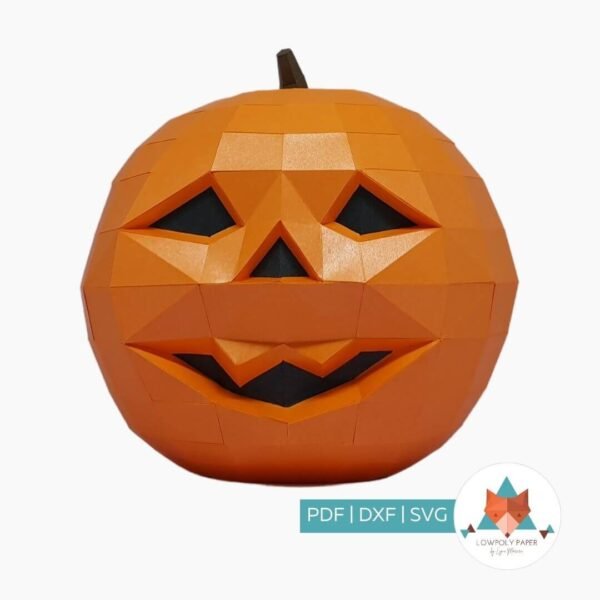 COMBO HALLOWEEN - PAPERCRAFT LOWPOLY (PDF/DXF/SVG) - Image 4