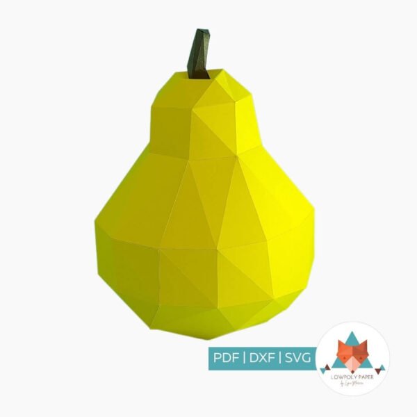 PERA - PAPERCRAFT LOWPOLY (PDF/DXF/SVG)